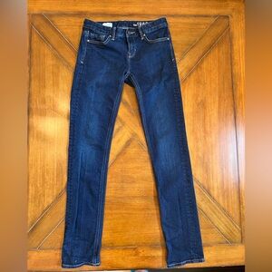 GAP Women’s Dark Blue Skinny Jeans – Size 27L Real Straight 👖✨